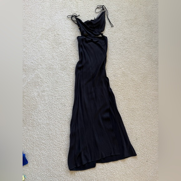 NWOT For Love And Lemons Black Kyra Cut Out Maxi Dress - Picture 4 of 5